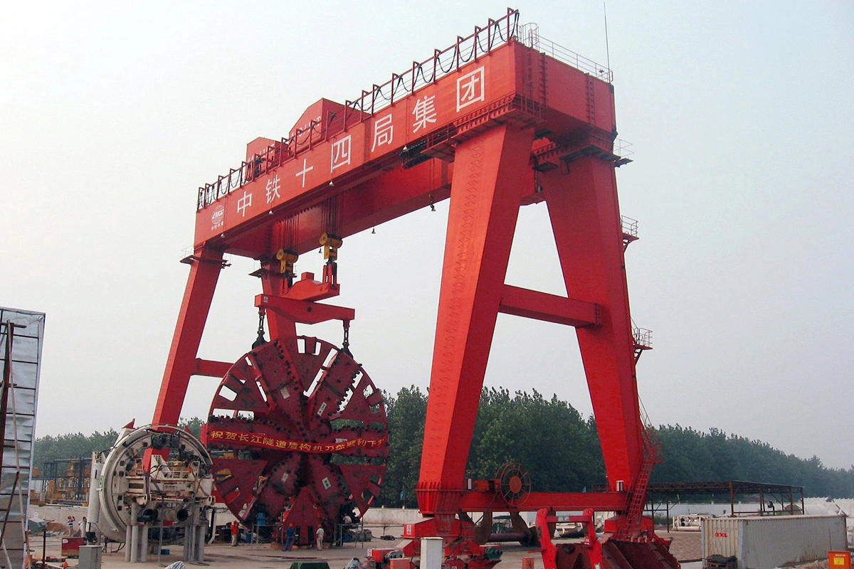 Heavy Duty Gantry Crane for Tunnel Boring Machine