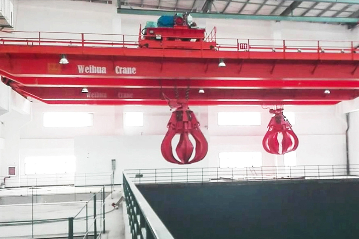 Gantry crane engineering view