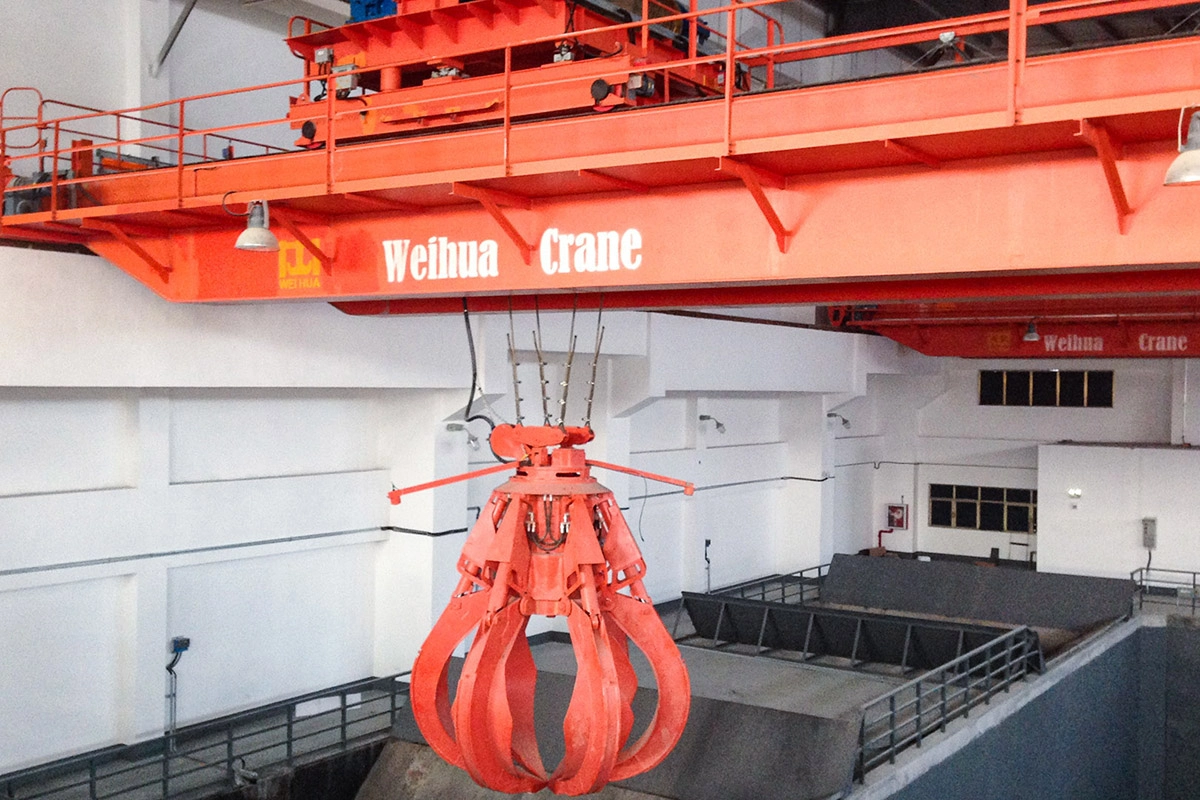 QZ Grab Overhead Crane for Waste Handling-1