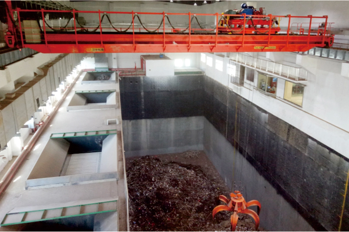QZ Grab Overhead Crane for Waste Handling-3