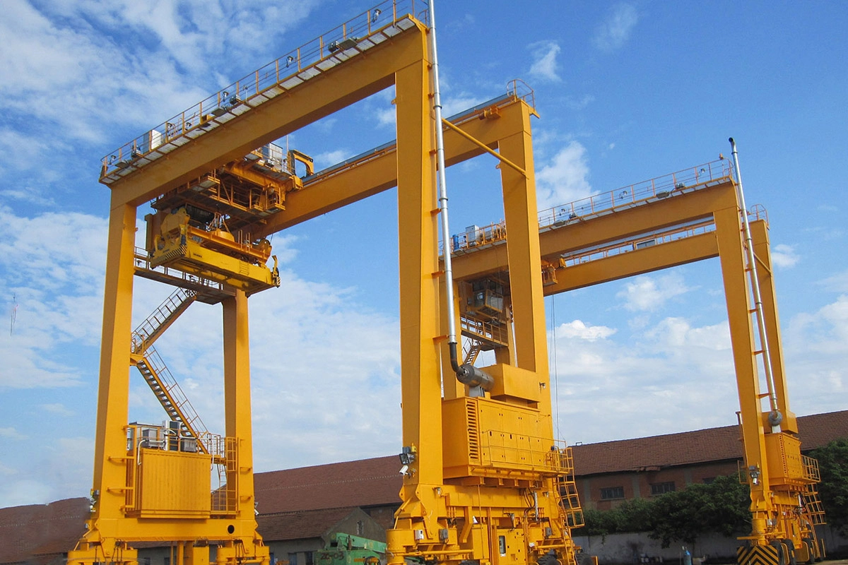 Rubber Tyred Gantry Crane-1