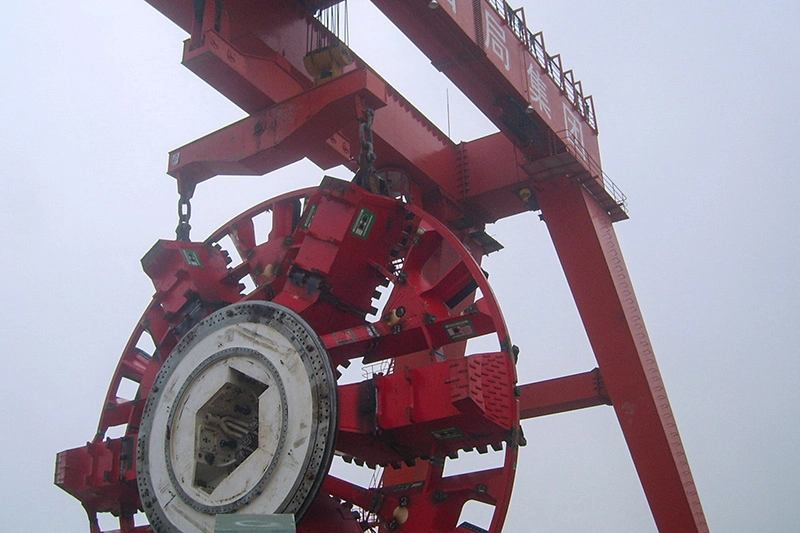Gantry Crane With Shield-2