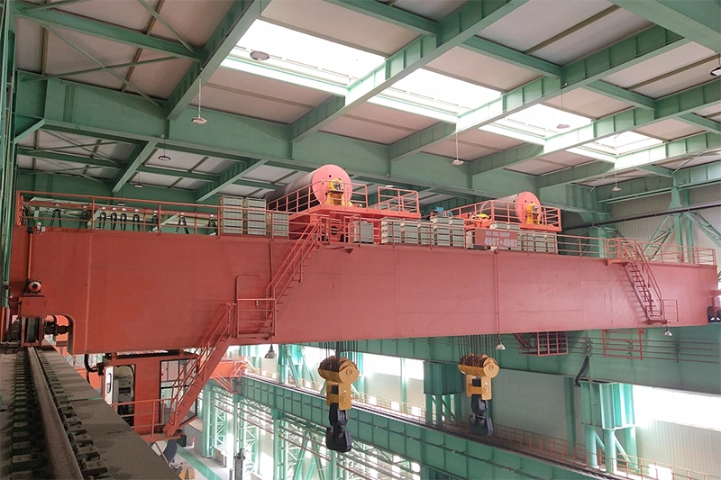 Gantry crane engineering view