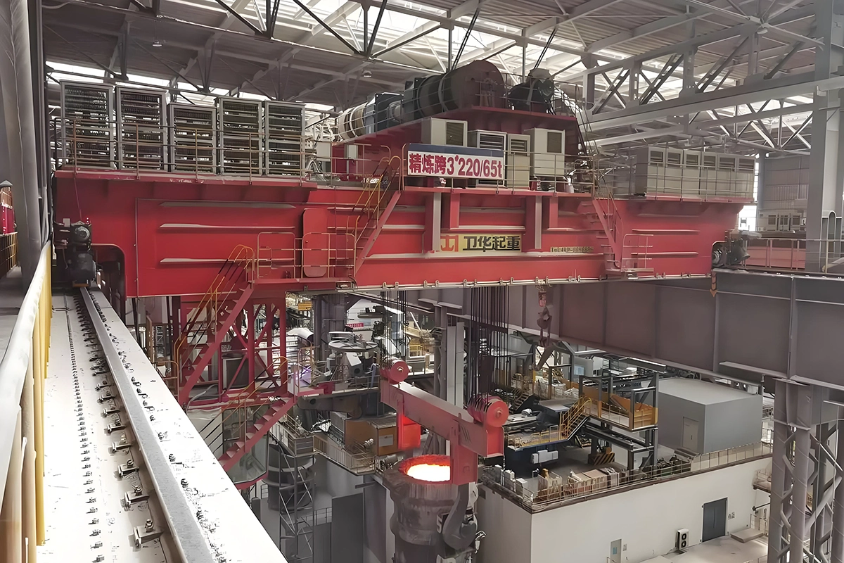 Quenching Overhead Crane for Steel Plant