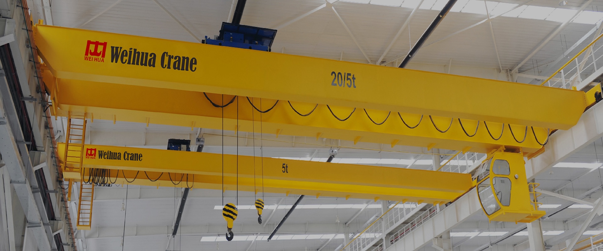 20 Ton Double Girder Hook Overhead Crane