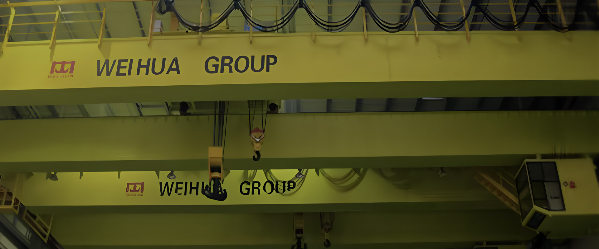 100 Ton Double Girder Hook Overhead Crane